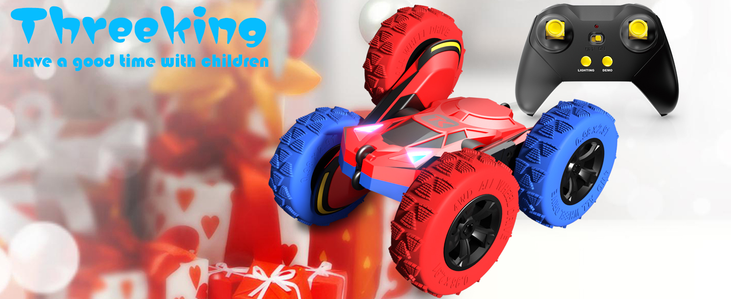 RC Stunt Car Toys Presents for Kids Ages 6+