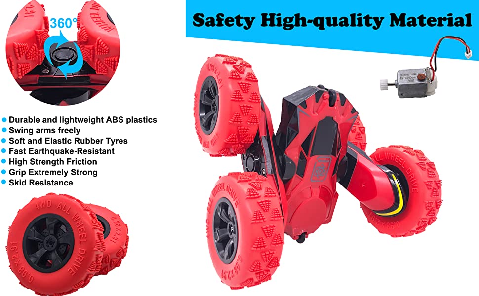 rc stunt car great gift for boy girl